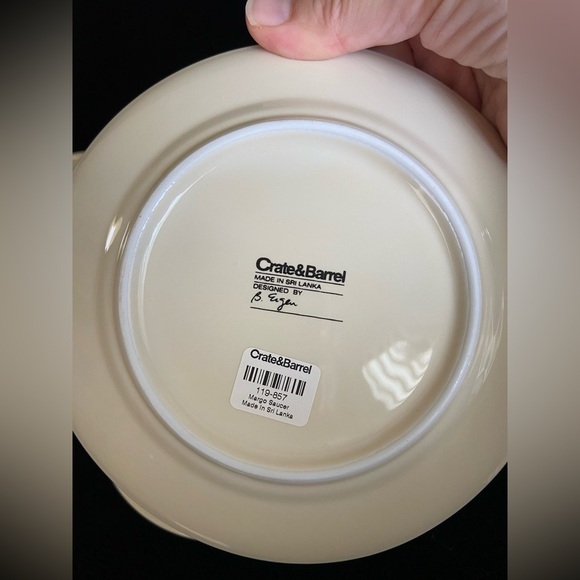 Set of 2 Margo Eva Zeisel by CRATE & BARREL MUGs No Saucers - Picture 3 of 8